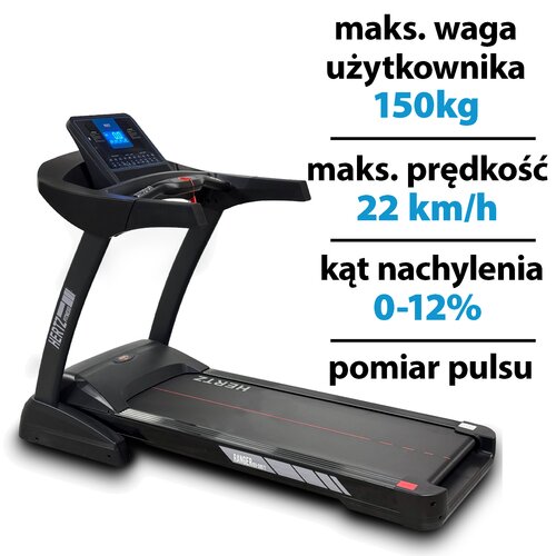 Bieżnia elektryczna HERTZ FITNESS Ranger 2210W 22km/h