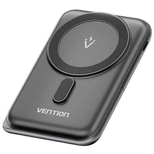Powerbank VENTION Magnetic Wireless 10000mAh 20W Czarny