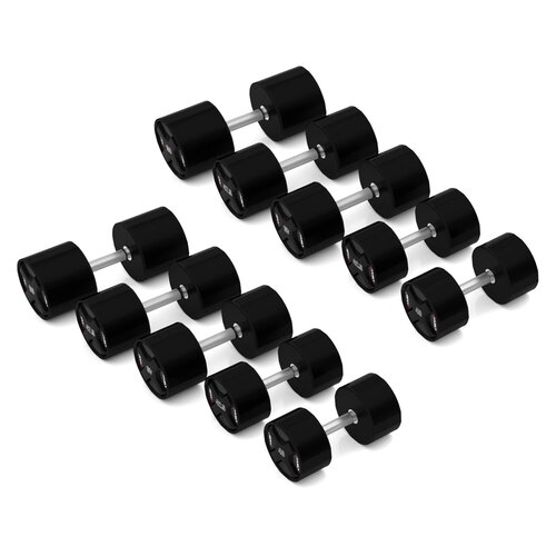 Zestaw hantli HMS HPC Set 17-66-222 (2x40/2x42.5/2x45/2x47.5/2x50 kg)