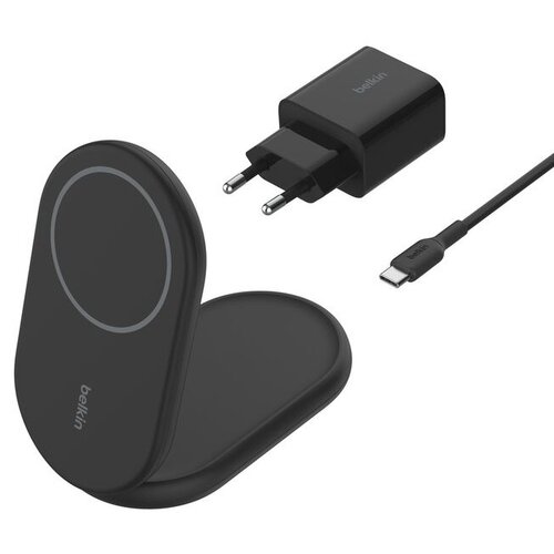 Ładowarka indukcyjna BELKIN BoostCharge WIB007VFBK Qi2 15W Czarny