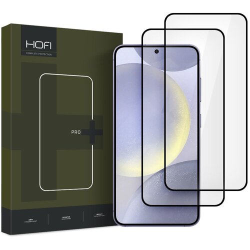 Szkło hartowane HOFI Glass Pro+ do Samsung Galaxy S25 Czarny (2 szt.)