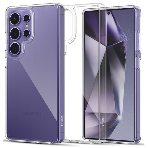 Etui TECH-PROTECT Flexair Hybrid do Samsung Galaxy S25 Ultra Przezroczysty