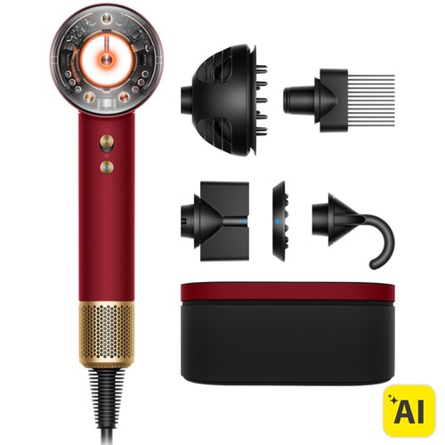 Suszarka DYSON Supersonic Nural Czerwono-Złoty