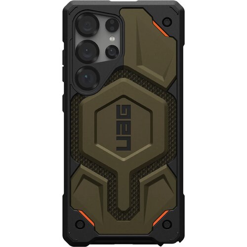 Etui UAG Monarch Pro do Samsung Galaxy S25 Ultra Kevlar Czarno-zielony