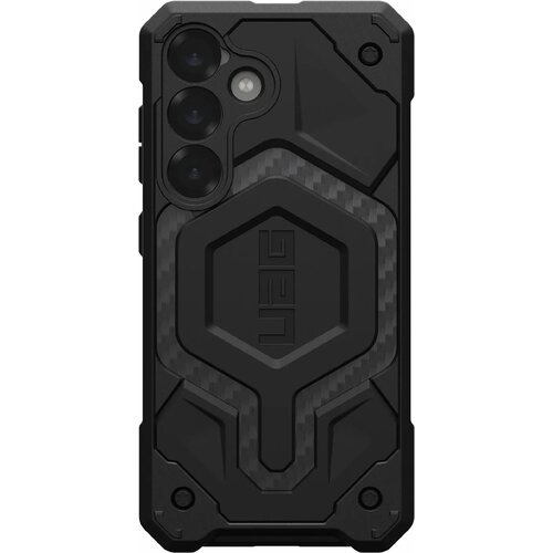 Etui UAG Monarch Pro do Samsung Galaxy S25 Carbon Fiber Czarny
