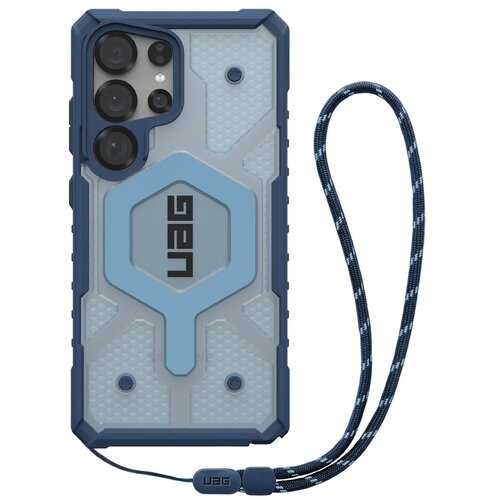 Etui UAG Pathfinder Clear Magnet Bundle do Samsung Galaxy S25 Ultra 5G Niebieski