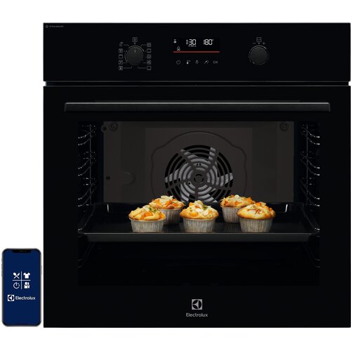 Piekarnik ELECTROLUX LOD6F77WZ SteamBake Elektryczny parowy Czarny A