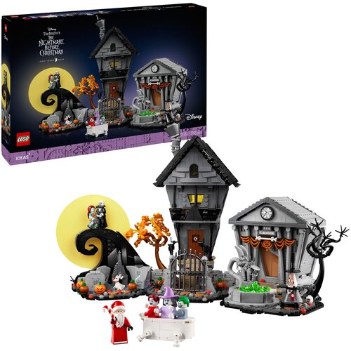LEGO 21351 IDEAS Disney: Miasteczko Halloween Tima Burtona