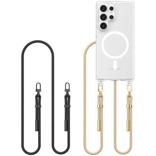 Etui TECH-PROTECT FlexAir Chain MagSafe do Samsung Galaxy S25 Ultra Przezroczysty