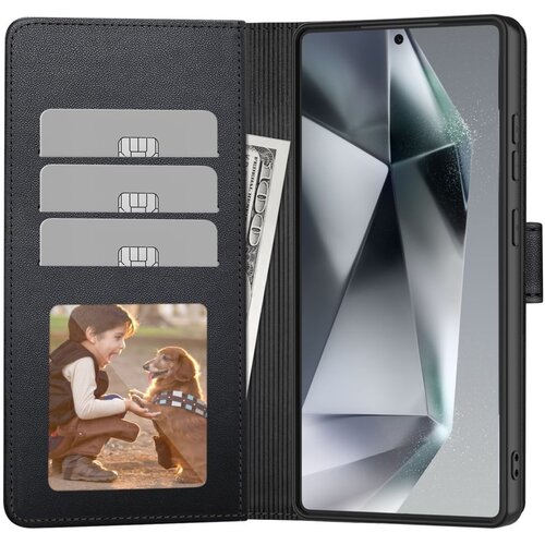 Etui TECH-PROTECT Wallet do Samsung Galaxy S25 Ultra Czarny