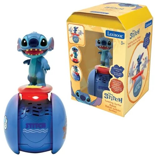 Zabawka interaktywna LEXIBOOK Powerman Stitch Roller Surfer ROB01D