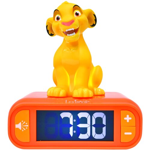 Budzik z lampką nocną LEXIBOOK Disney Król Lew RL800AN