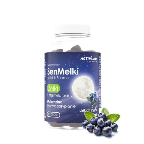 Żelki ACTIVLAB Pharma SenMelki Dzika jagoda (30 żelek)