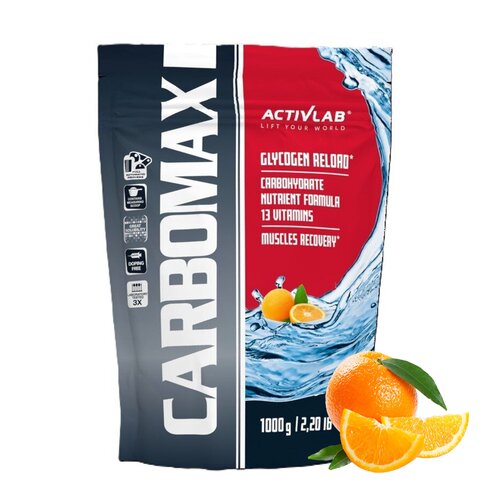 Odżywka węglowodanowa ACTIVLAB Carbomax Pomarańczowy (1000 g)