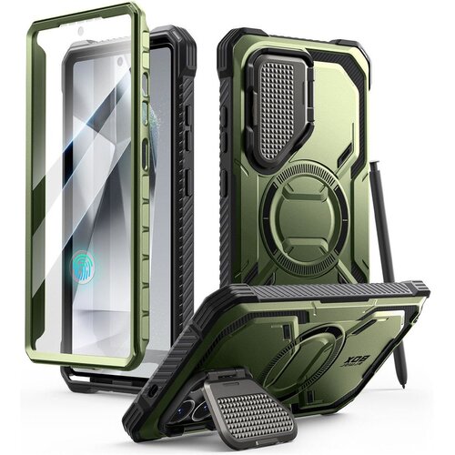 Etui SUPCASE IBLSN ArmorBox Magsafe do Samsung Galaxy S25 Ultra Zielony