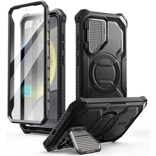 Etui SUPCASE IBLSN ArmorBox Magsafe do Samsung Galaxy S25 Czarny