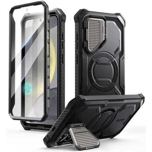 Etui SUPCASE IBLSN ArmorBox Magsafe do Samsung Galaxy S25+ Plus Czarny