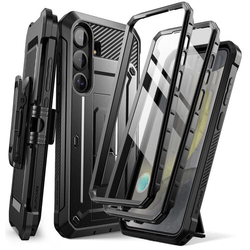 Etui SUPCASE Unicorn Beetle Pro 2-Set do Samsung Galaxy S25 Czarny