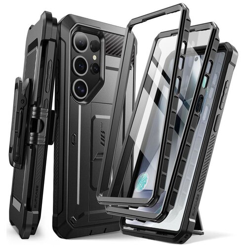 Etui SUPCASE Unicorn Beetle Pro 2-Set do Samsung Galaxy S25 Ultra Czarny