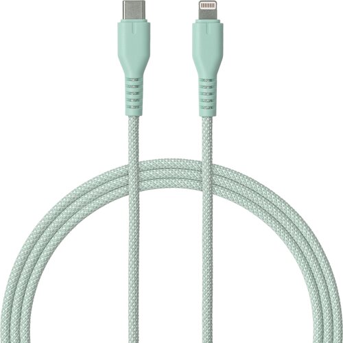 Kabel USB Typ-C - Lightning QUALO Ultimate QKN-CL-21 12W 1.5 m Miętowy