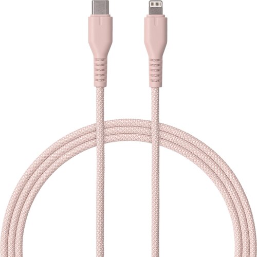 Kabel USB Typ-C - Lightning QUALO Ultimate QKN-CL-16 1.5 m Różowy