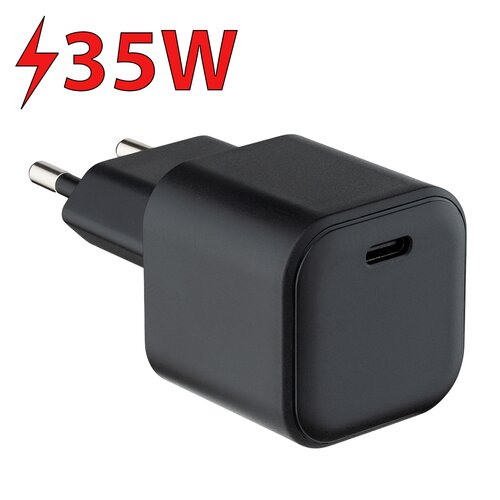 Ładowarka sieciowa QUALO Ultimate QLSN-C-35-01 Nano PD Czarny