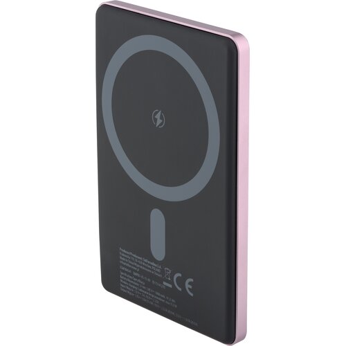 Powerbank indukcyjny QUALO QMPB5-US-15-09 MagSafe 5000 mAh Liliowy