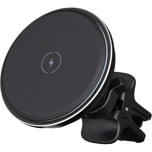 Uchwyt samochodowy QUALO MagSecure QMUS-KO-LD-01 Oval LED Czarny