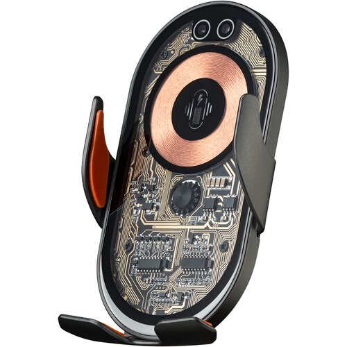 Uchwyt samochodowy QUALO Transparent QTUS-K-15-18 Szary