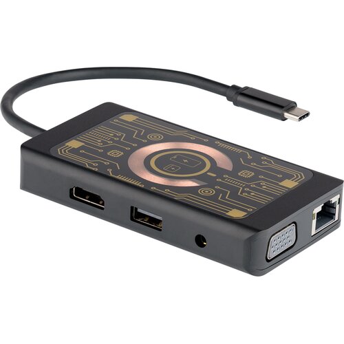 Hub QUALO QTPB5-HUB-18 z ładowarką indukcyjną