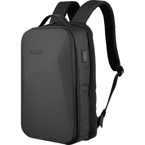 Plecak na laptopa QUALO QPS-W-USB-01 15.6 cali Czarny