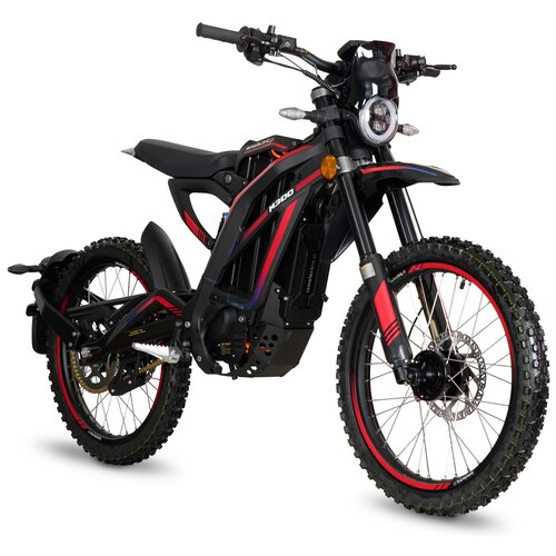 Motor elektryczny IML M300 do 100km 19" Czerwono-fioletowy