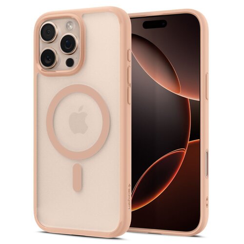 Etui SPIGEN Ultra Hybrid T MagSafe do Apple iPhone 16 Pro Max Jasnoróżowy