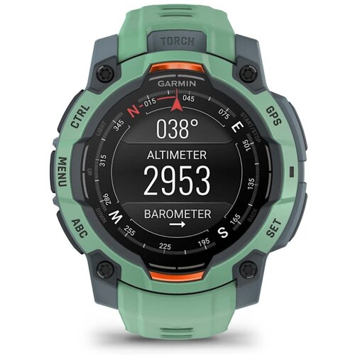 Smartwatch GARMIN Instinct 3 45mm Amoled Zielony