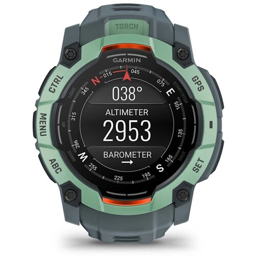 Smartwatch GARMIN Instinct 3 50mm Amoled Szaro-zielony