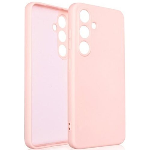 Etui BELINE Silicone do Samsung Galaxy S25+ Różowo-złoty