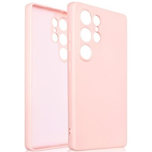 Etui BELINE Silicone do Samsung Galaxy S25 Ultra Różowo-złoty