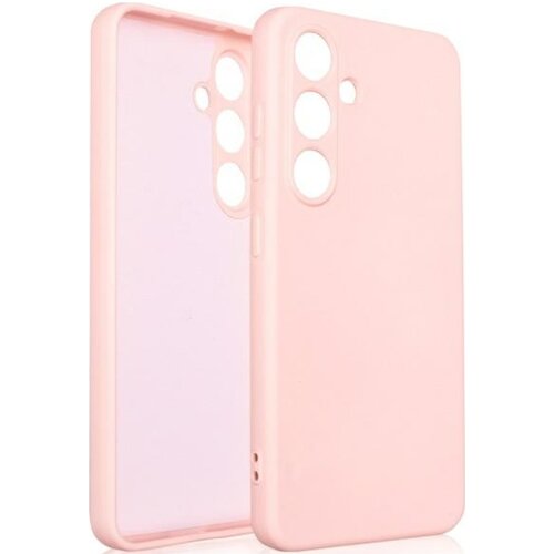 Etui BELINE Silicone do Samsung Galaxy S25 Różowo-złoty