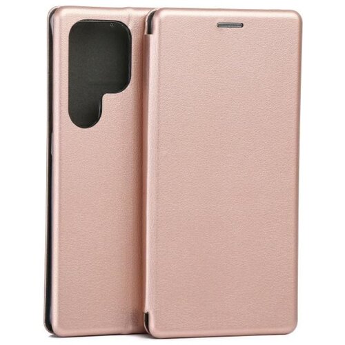 Etui BELINE Book Magnetic do Samsung Galaxy S25 Ultra Różowo-złoty