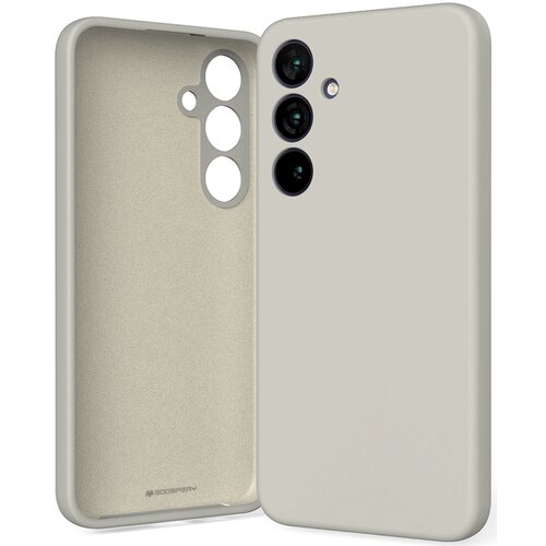 Etui MERCURY Silicone do Samsung Galaxy S25+ Kamienny