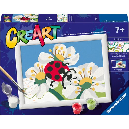 Malowanie po numerach RAVENSBURGER CreArt Wild Animals Biedronka 23971