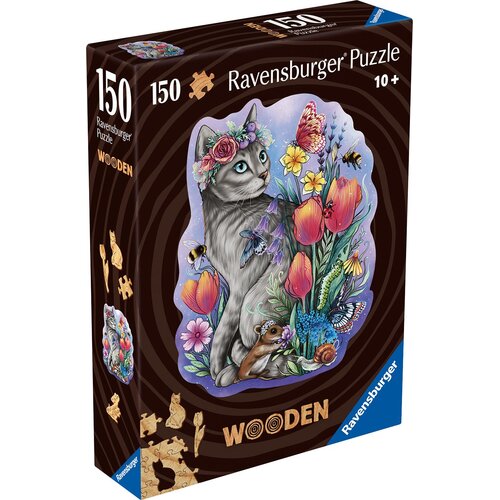 Puzzle RAVENSBURGER Wiosenny Kot 12000757 (150 elementów)