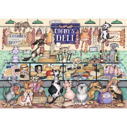 Puzzle RAVENSBURGER Psy 12001453 (1000 elementów)