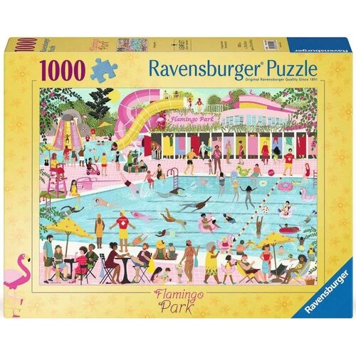 Puzzle RAVENSBURGER Flamingo Park 12001520 (1000 elementów)
