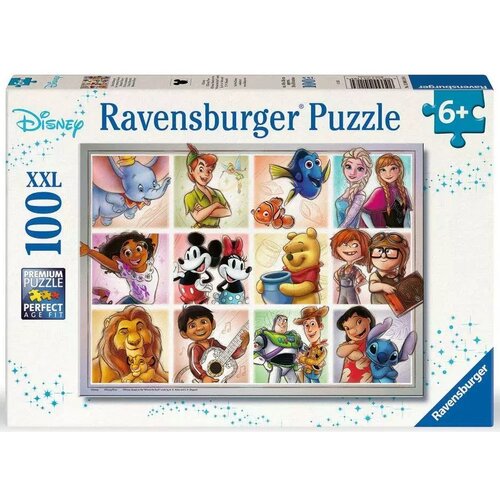 Puzzle RAVENSBURGER Disney Postacie 12004118 (100 elementów)