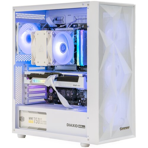Komputer MAD DOG DIAXID605-W-I03DR32 i5-14400F 32GB RAM 1TB SSD Arc B580 Wi-Fi