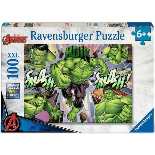 Puzzle RAVENSBURGER Marvel Avengers Hulk 12004119 (100 elementów)