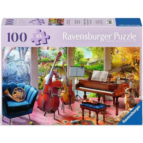 Puzzle RAVENSBURGER Muzyka 12001366 (100 elementów)