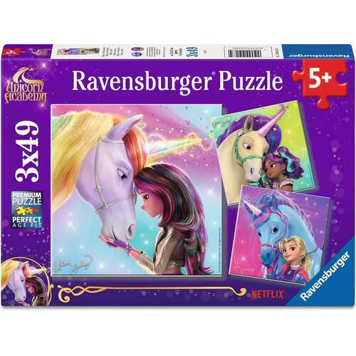 Puzzle RAVENSBURGER Unicorn Academy 12004163 (147 elementów)