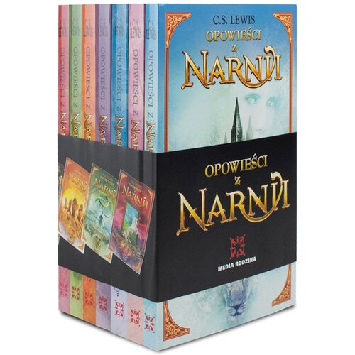 Książka Opowieści z Narnii Tom 1-7 Siedmiopak Clive Staples Lewis (miękka okładka)